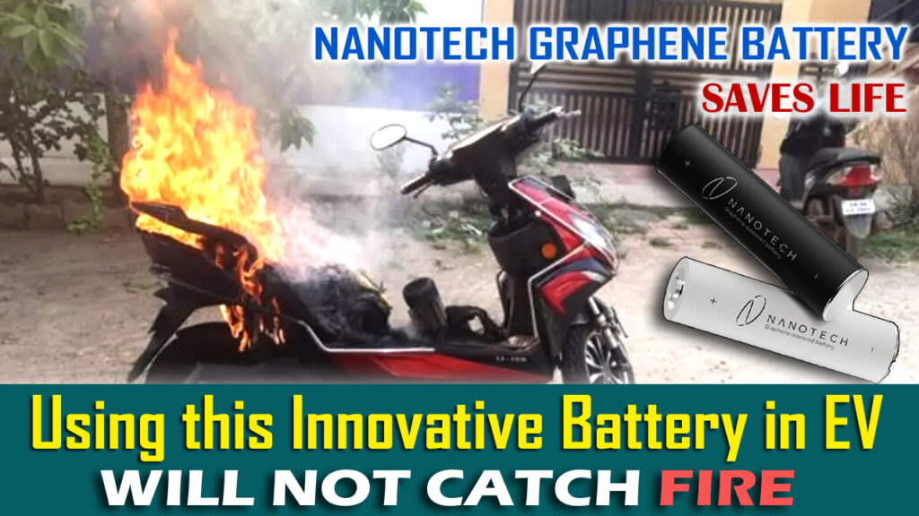 fire resistant battery, graphene battery, 18650 graphene battery, nanotech battery 18650